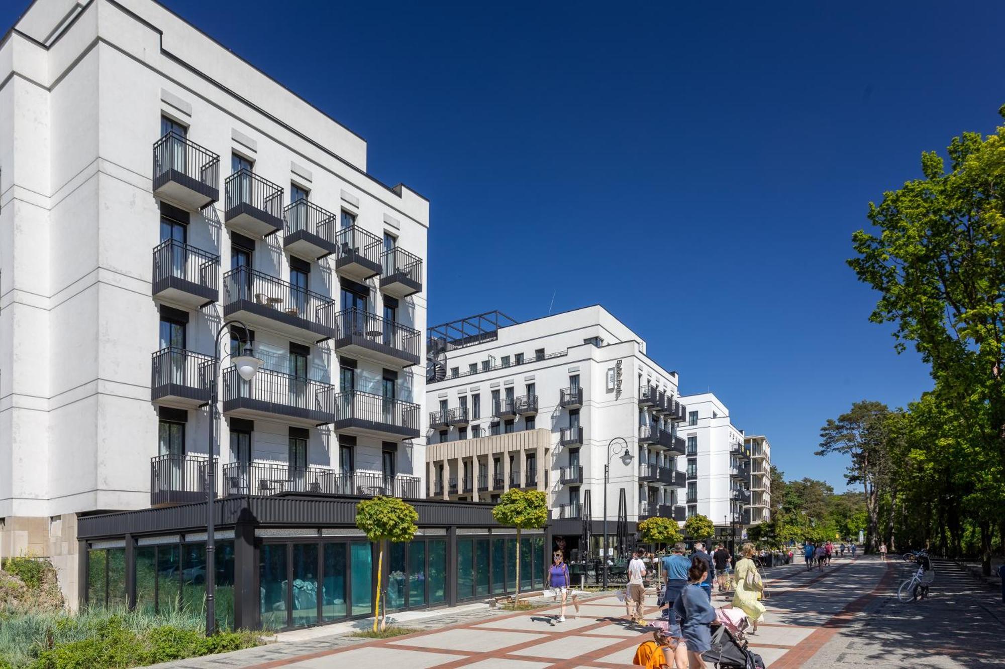 Świnoujście Ambria Apartments Promenada מראה חיצוני תמונה