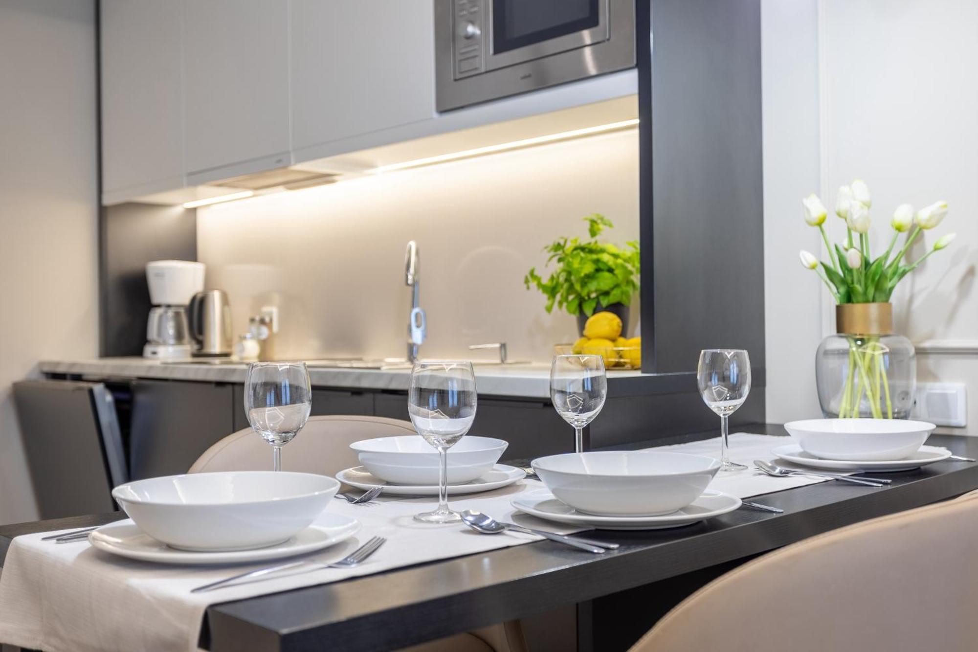 Świnoujście Ambria Apartments Promenada מראה חיצוני תמונה