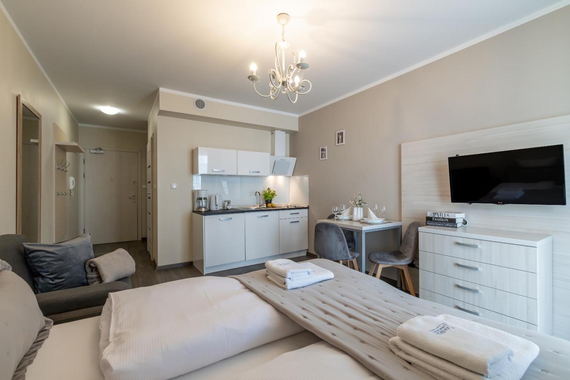 Świnoujście Ambria Apartments Promenada מראה חיצוני תמונה