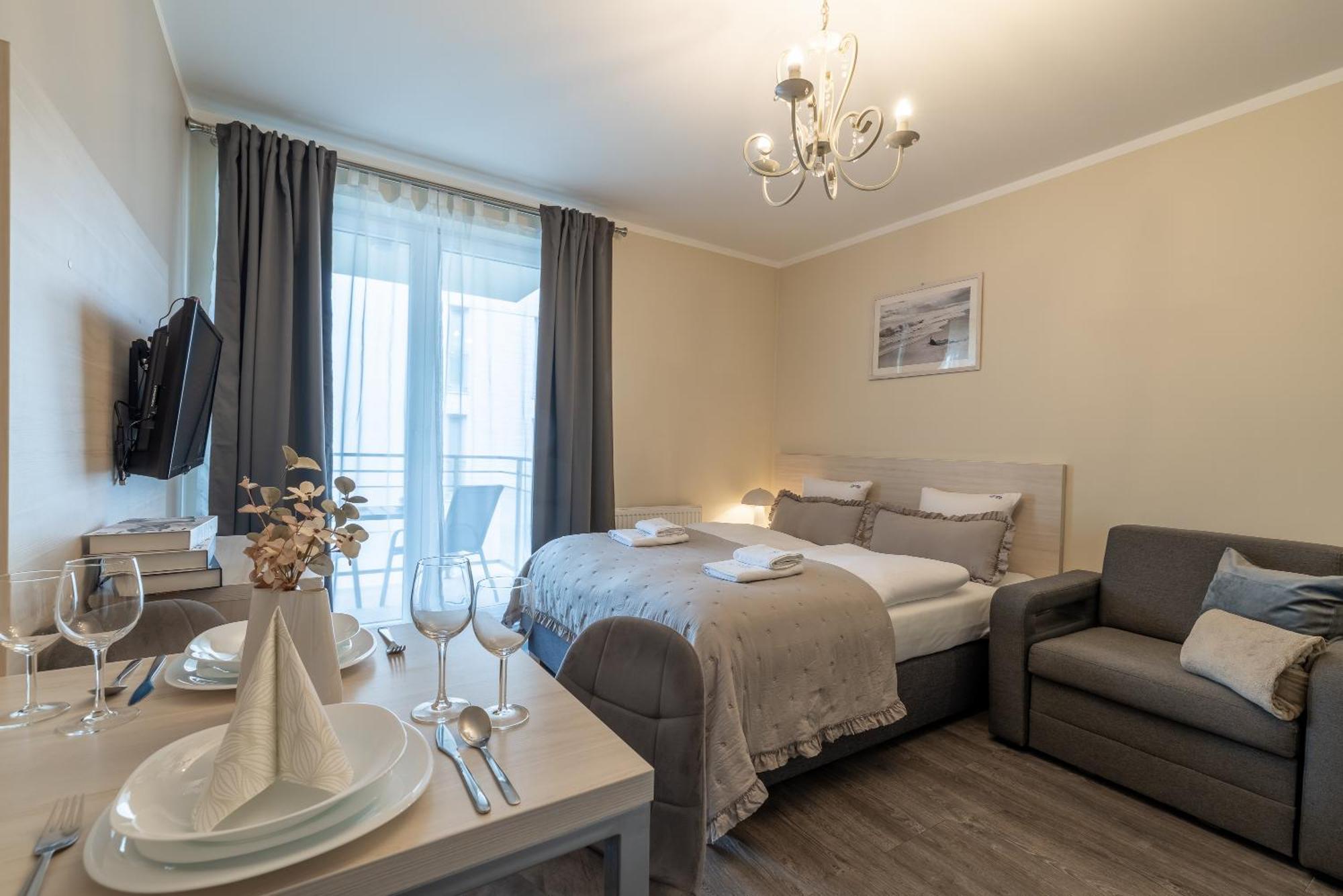 Świnoujście Ambria Apartments Promenada מראה חיצוני תמונה