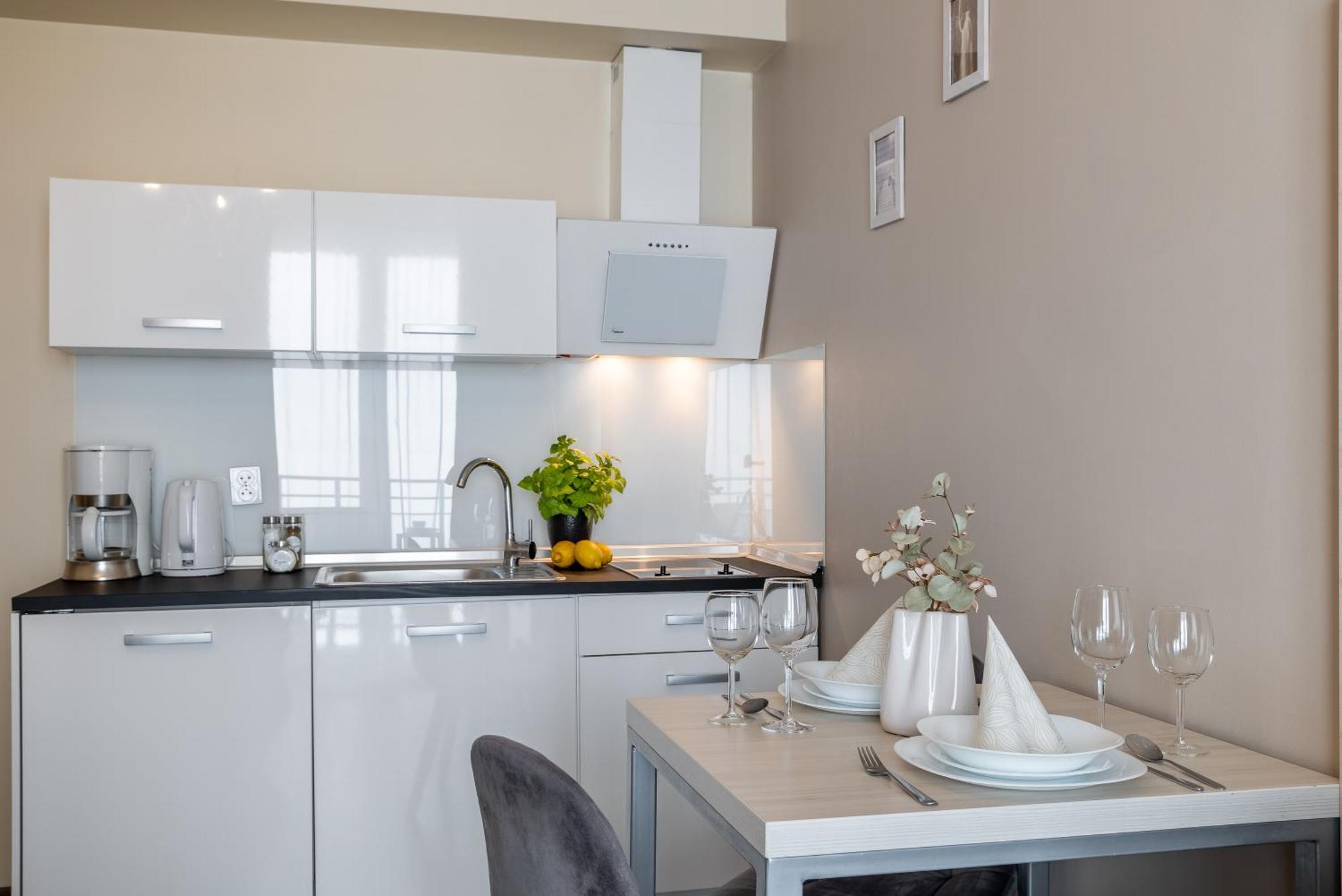 Świnoujście Ambria Apartments Promenada מראה חיצוני תמונה
